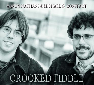 Black and white album cover featuring Aaron Nathans and Michael G. Ronstadt.